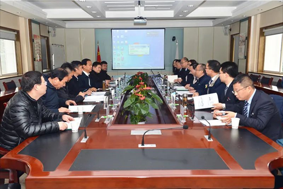 郑州市人大副主任、荥阳市委书记宋书杰一行莅临NG28调查调研