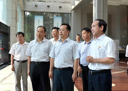 陕西省副省长陆治原：NG28发展走在行业前列具备旗号与标杆意思